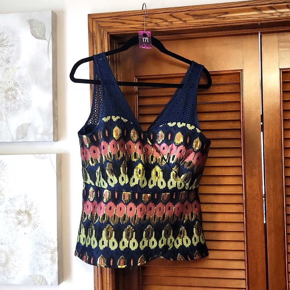 #171 ANTHROPOLOGIE PEPLUM TOP